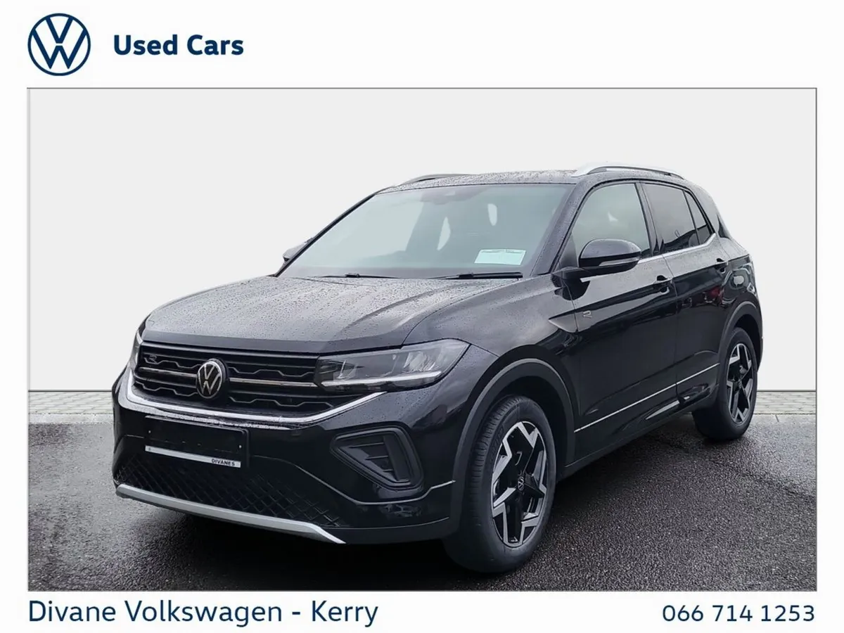 Volkswagen T-Cross Hatchback, Petrol, 2027, Black