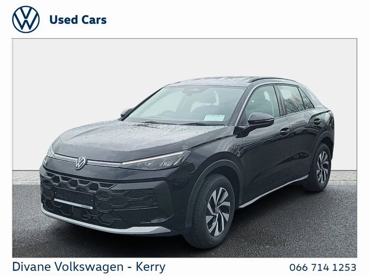 Volkswagen T-Roc SUV, Petrol Hybrid, 2027, Black