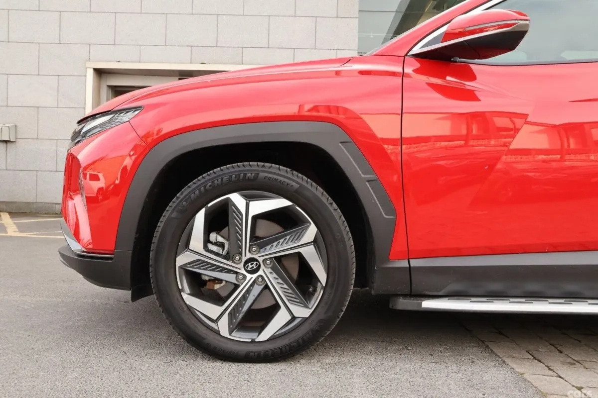 Hyundai Tucson SUV, Petrol Hybrid, 2024, Red