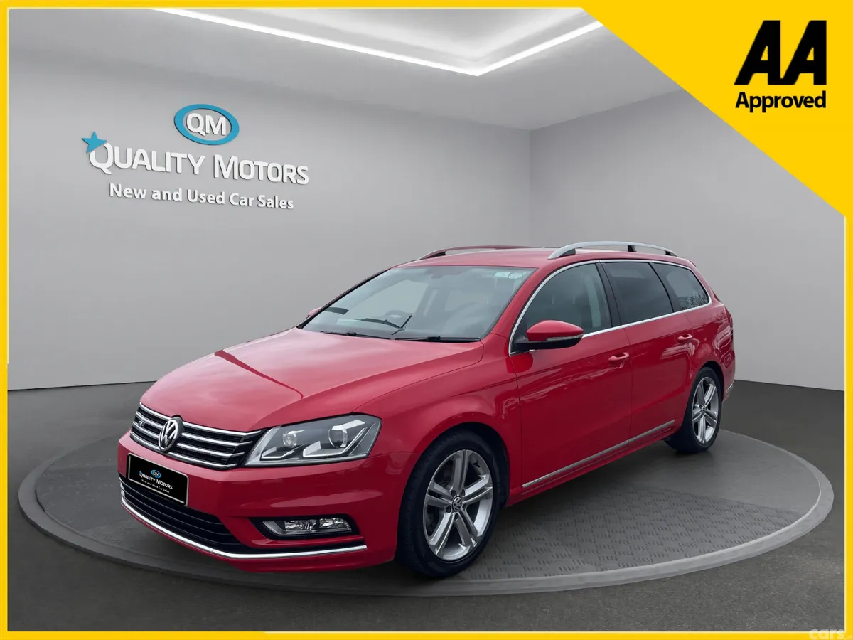 Volkswagen Passat Estate, Petrol, 2015, Red