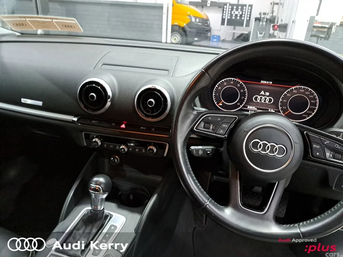 Audi A3 Saloon, Petrol, 2017, White