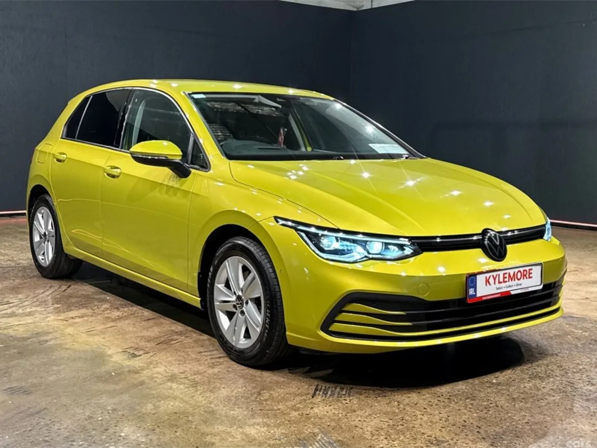 Volkswagen Golf Hatchback, Petrol Hybrid, 2021, Yellow