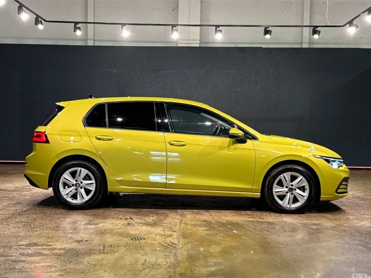 Volkswagen Golf Hatchback, Petrol Hybrid, 2021, Yellow