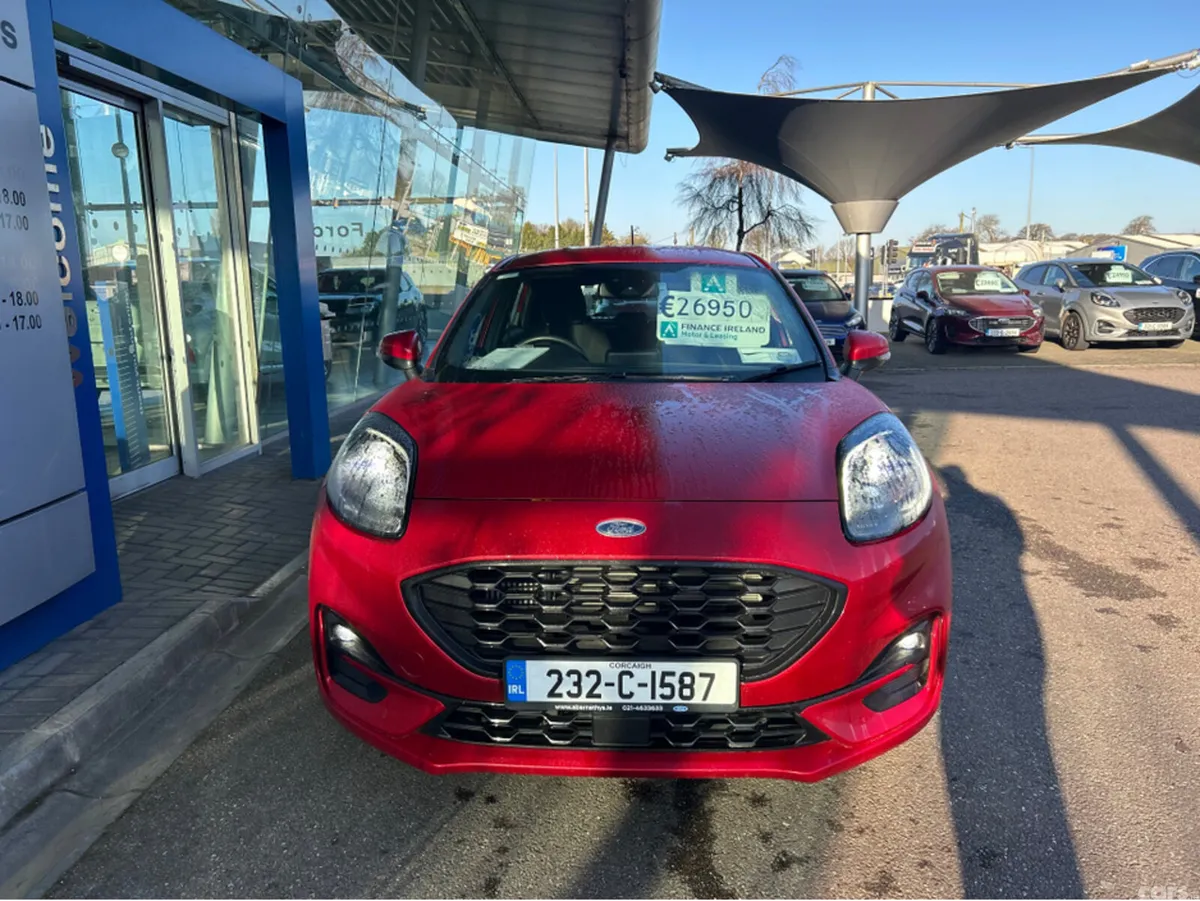 Ford Puma MPV, Petrol Hybrid, 2023, Red