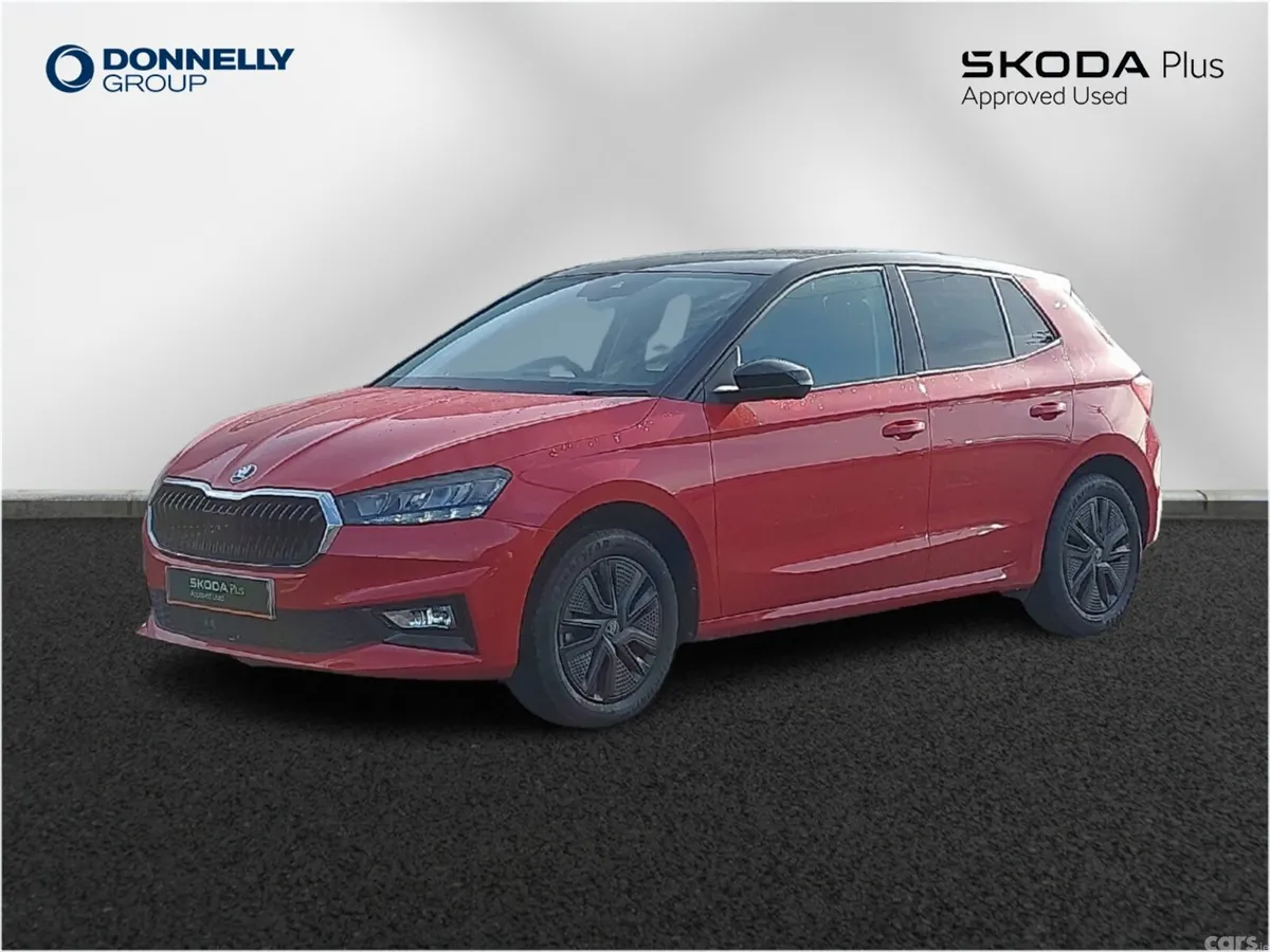 Skoda Fabia Hatchback, Petrol, 2025, Red