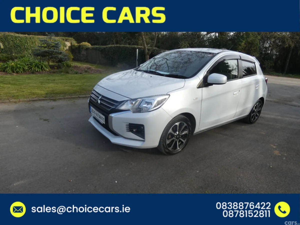 Mitsubishi Mirage Hatchback, Petrol, 2020, White