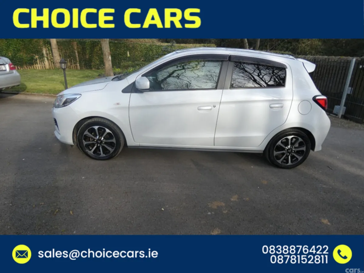Mitsubishi Mirage Hatchback, Petrol, 2020, White