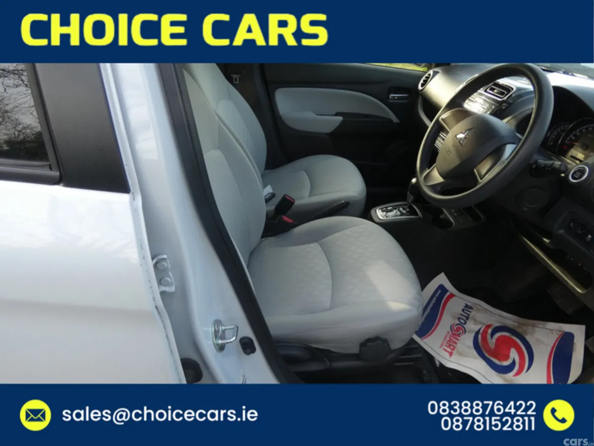 Mitsubishi Mirage Hatchback, Petrol, 2020, White