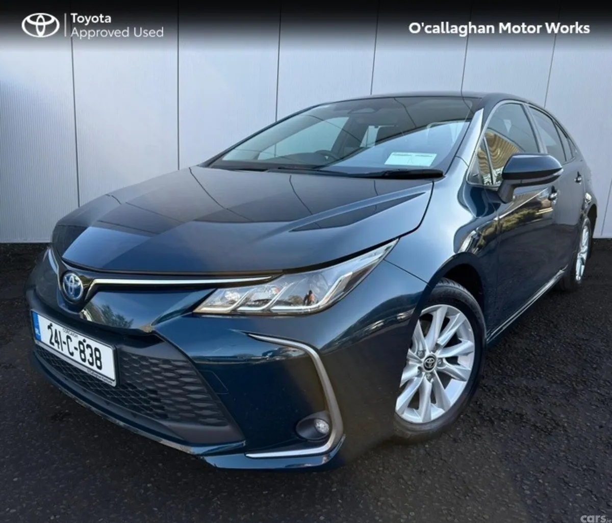 Toyota Corolla Saloon, Petrol Hybrid, 2024, Blue
