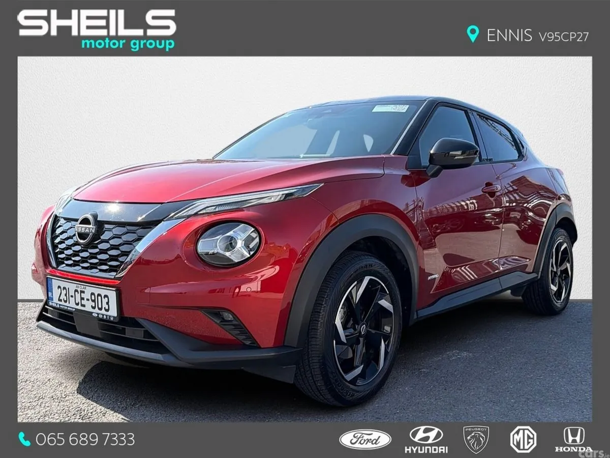 Nissan Juke SUV, Petrol Hybrid, 2023, Orange
