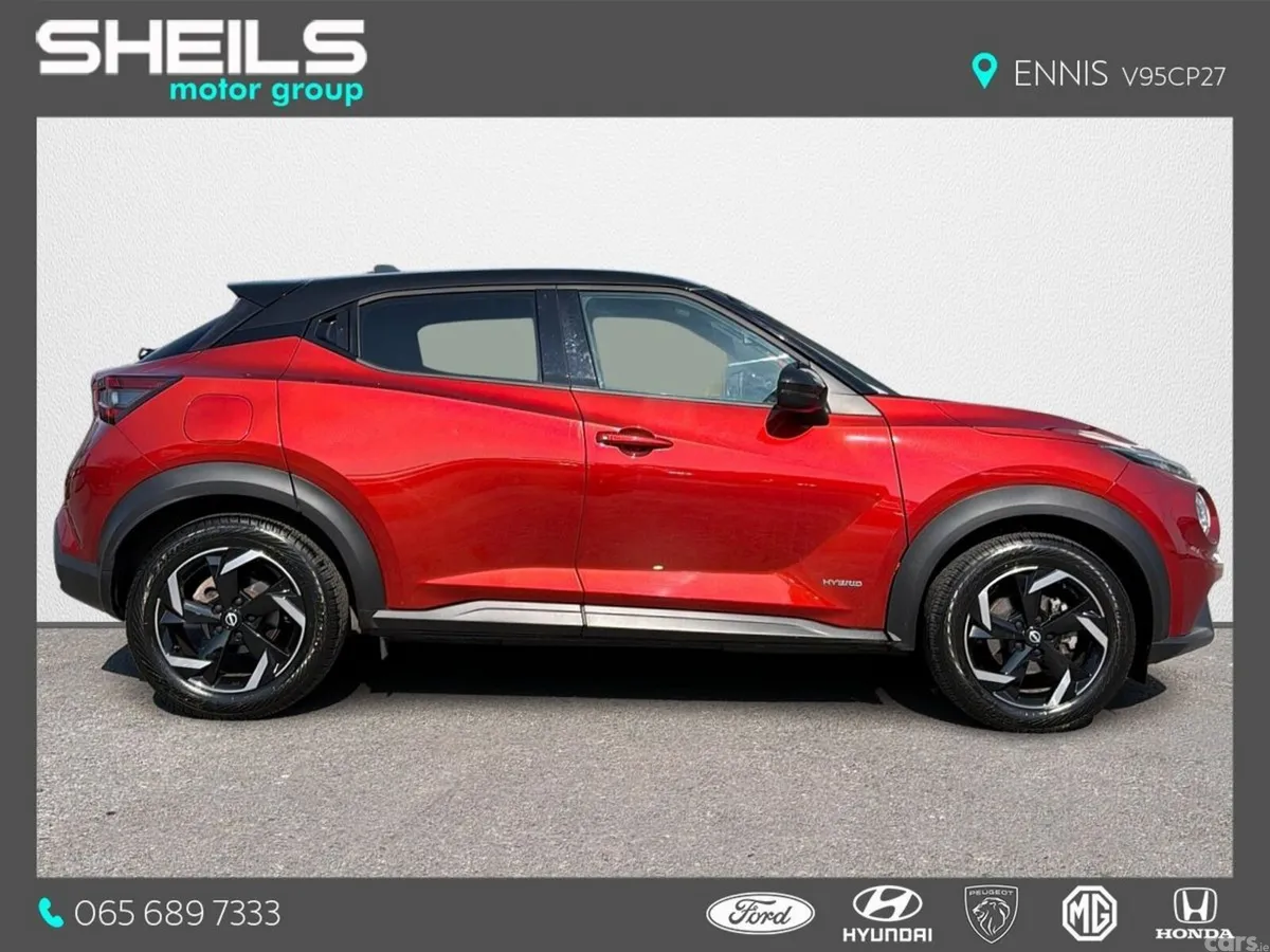 Nissan Juke SUV, Petrol Hybrid, 2023, Orange