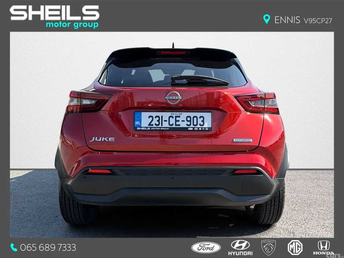 Nissan Juke SUV, Petrol Hybrid, 2023, Orange