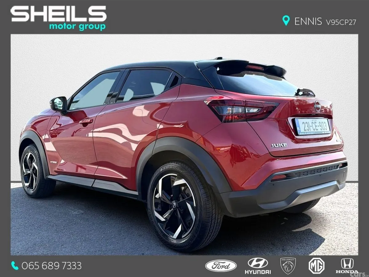 Nissan Juke SUV, Petrol Hybrid, 2023, Orange