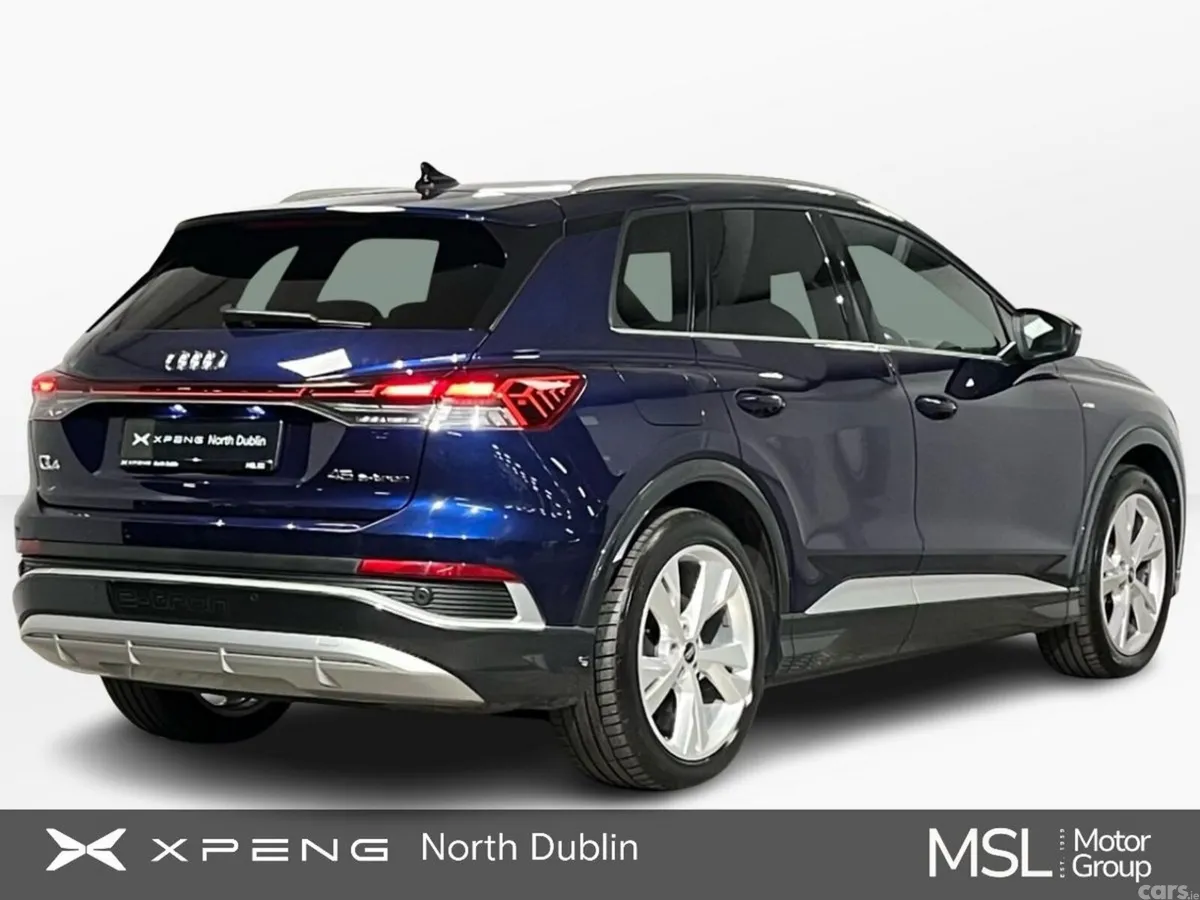 Audi Q4 e-tron SUV, Electric, 2024, Blue