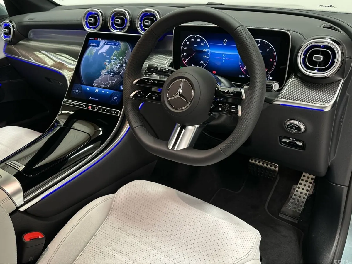 Mercedes-Benz GLC SUV, Diesel Hybrid, 2026, Green