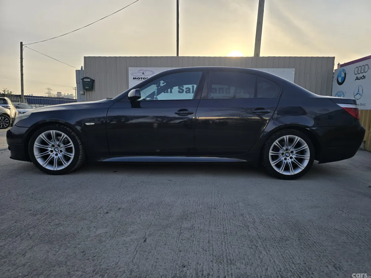 BMW 5-Series Saloon, Diesel, 2008, Black
