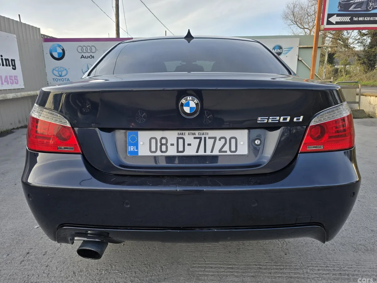 BMW 5-Series Saloon, Diesel, 2008, Black