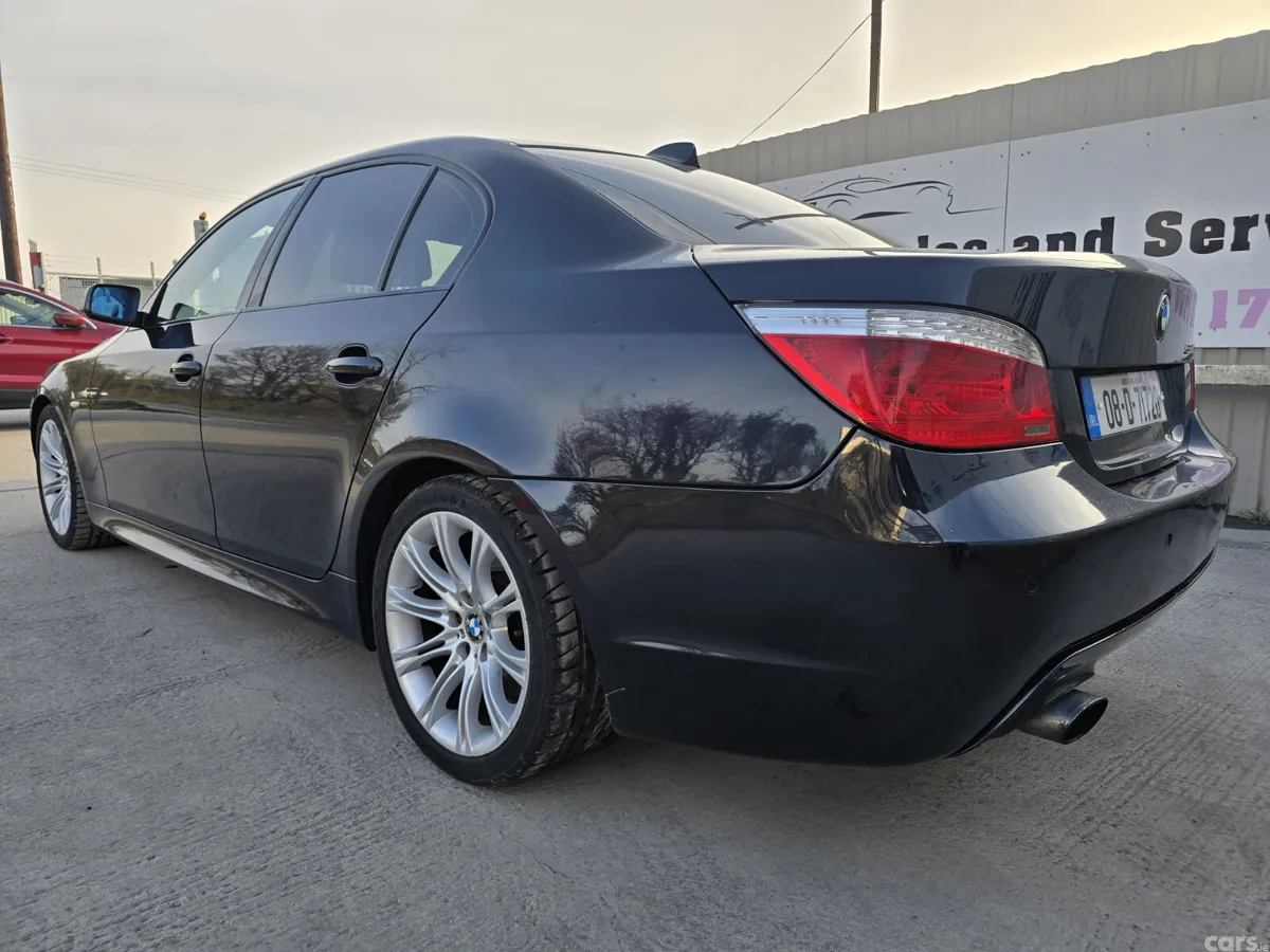 BMW 5-Series Saloon, Diesel, 2008, Black