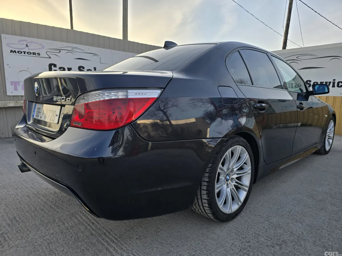 BMW 5-Series Saloon, Diesel, 2008, Black