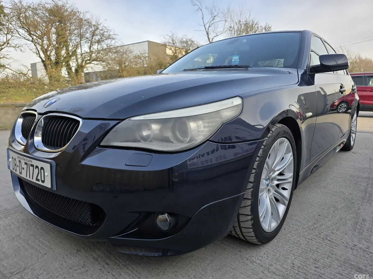 BMW 5-Series Saloon, Diesel, 2008, Black