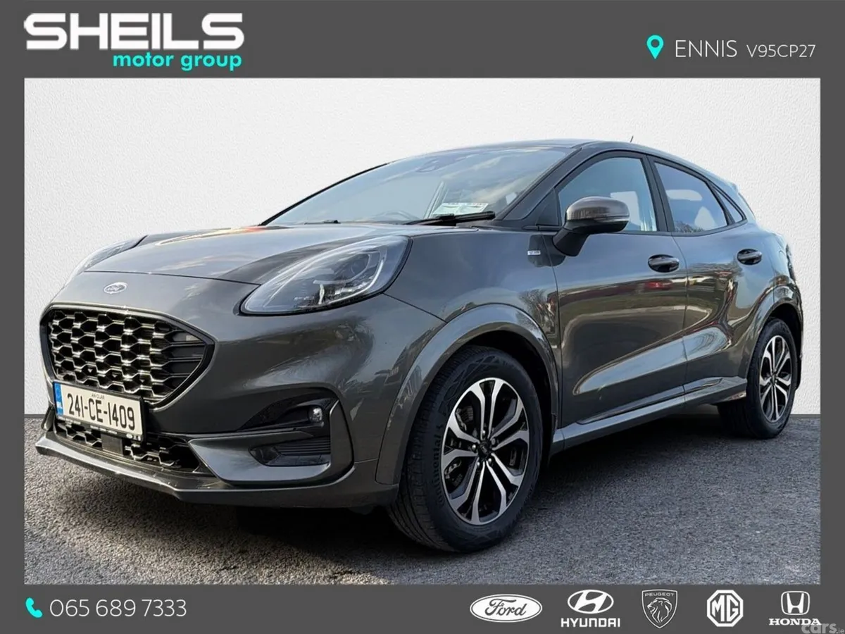 Ford Puma SUV, Petrol, 2024, Grey