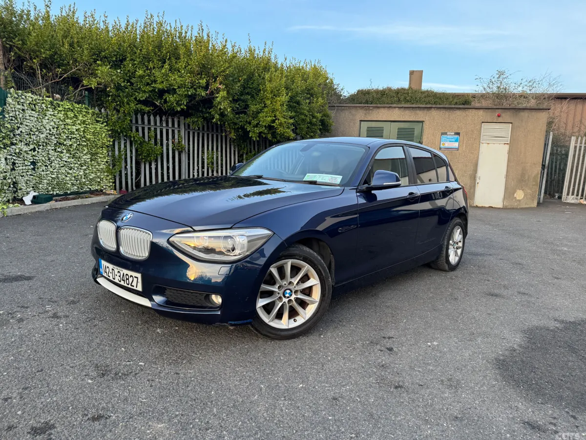 BMW 1-Series Hatchback, Petrol, 2014, Blue