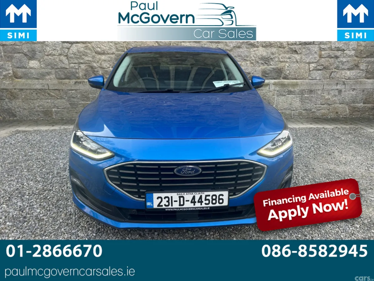 Ford Focus Hatchback, Petrol, 2023, Blue