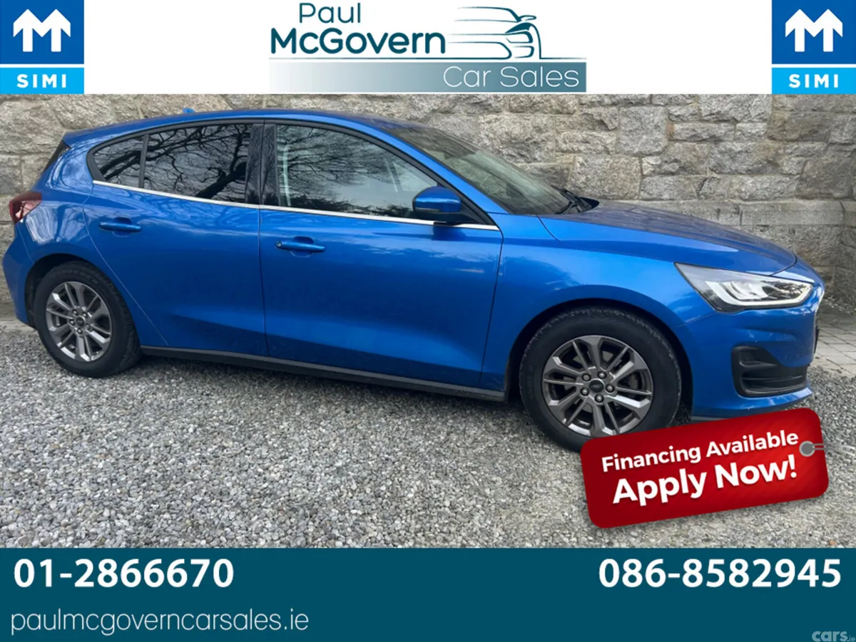 Ford Focus Hatchback, Petrol, 2023, Blue