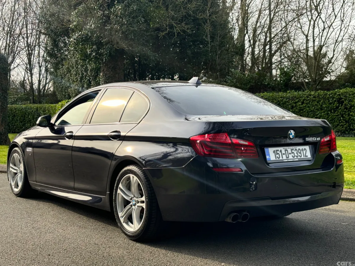 BMW 5-Series Saloon, Diesel, 2015, Black
