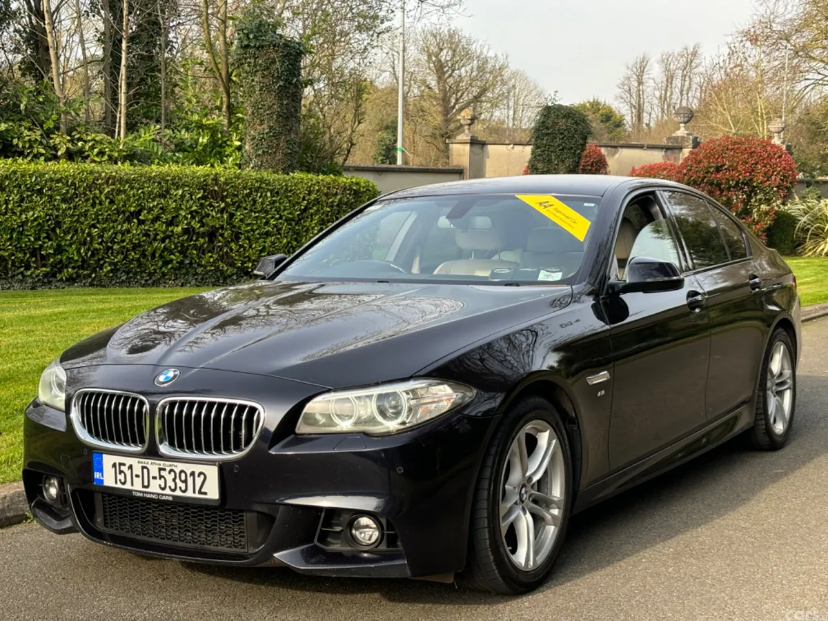 BMW 5-Series Saloon, Diesel, 2015, Black