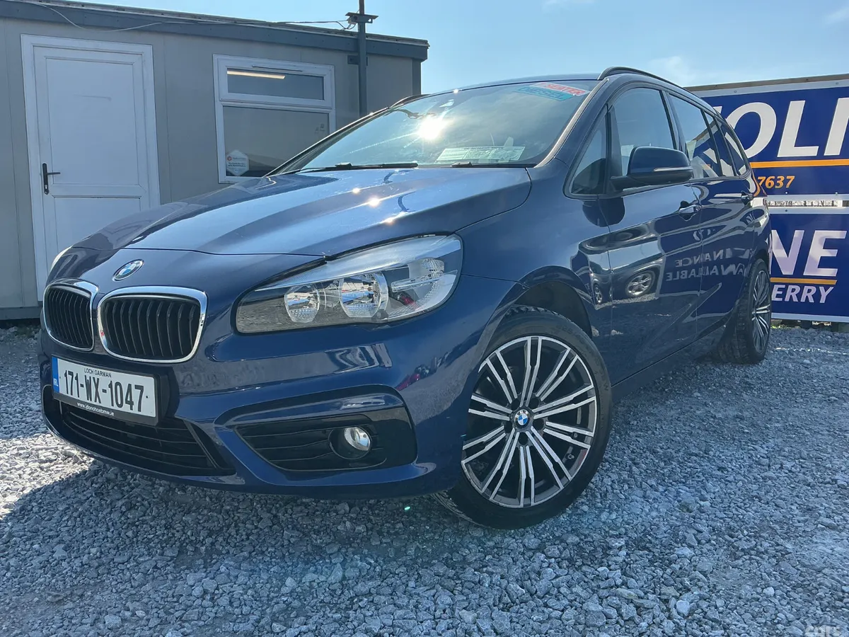 BMW 2-Series Hatchback, Diesel, 2017, Blue