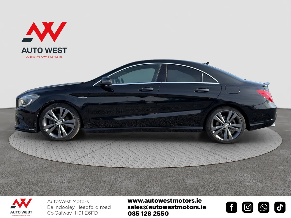 Mercedes-Benz CLA Saloon, Petrol, 2016, Black