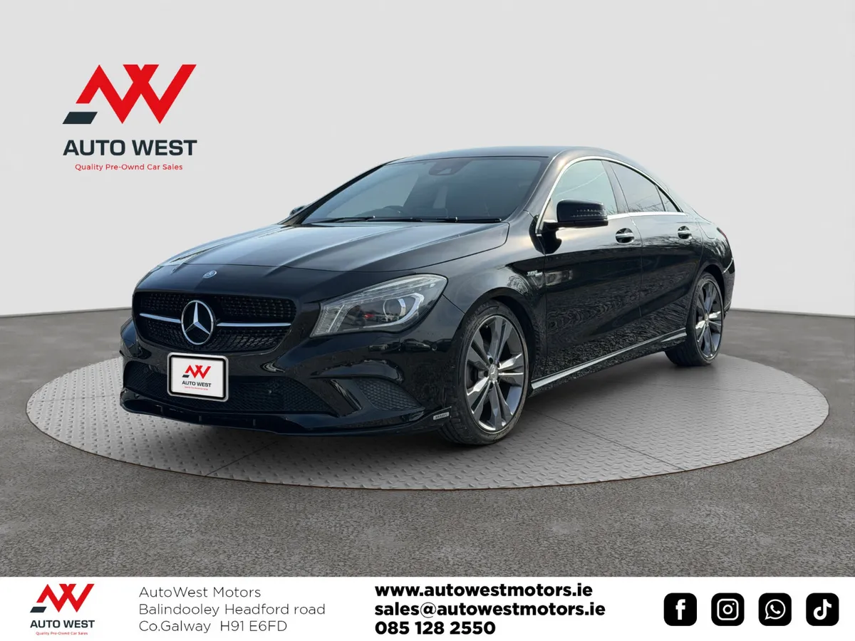 Mercedes-Benz CLA Saloon, Petrol, 2016, Black