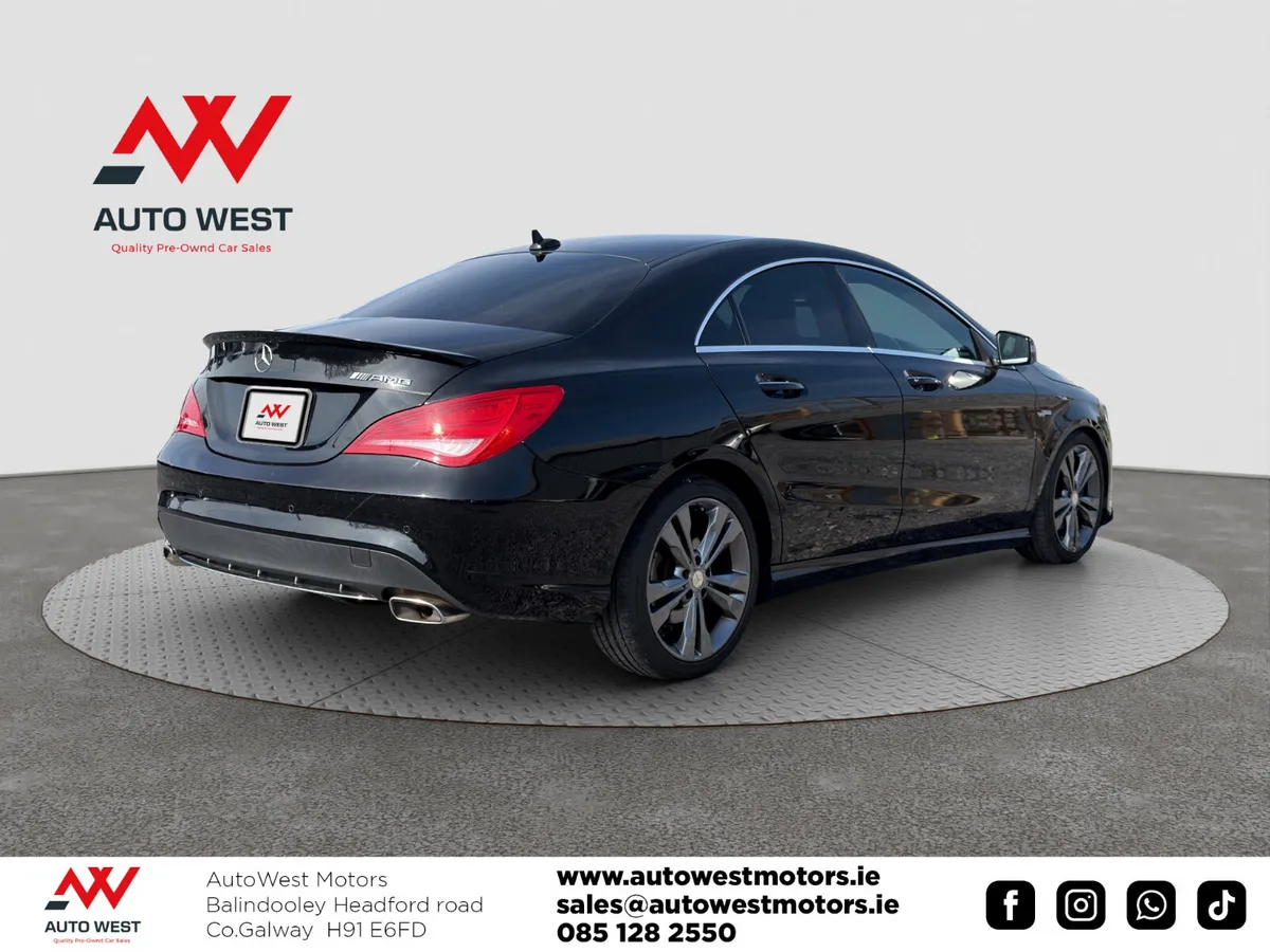 Mercedes-Benz CLA Saloon, Petrol, 2016, Black