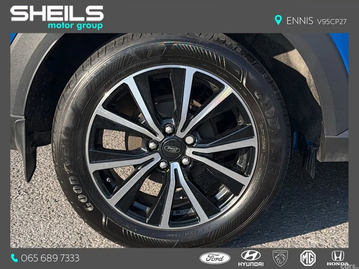 Ford Puma SUV, Petrol Hybrid, 2024, Blue