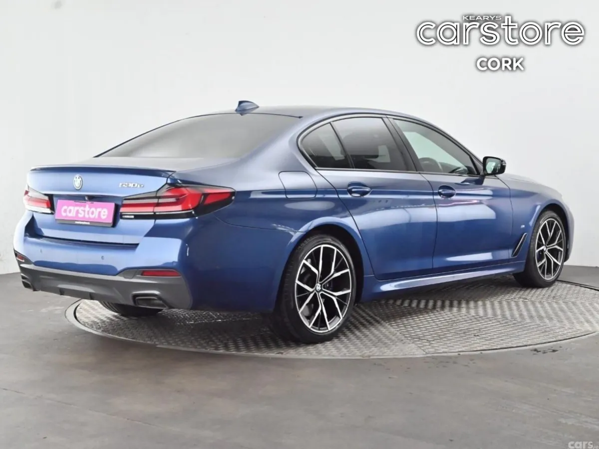 BMW 5-Series Saloon, Petrol Plug-in Hybrid, 2021, Blue