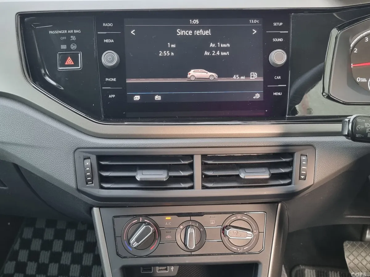 Volkswagen Polo Hatchback, Petrol, 2018, Black