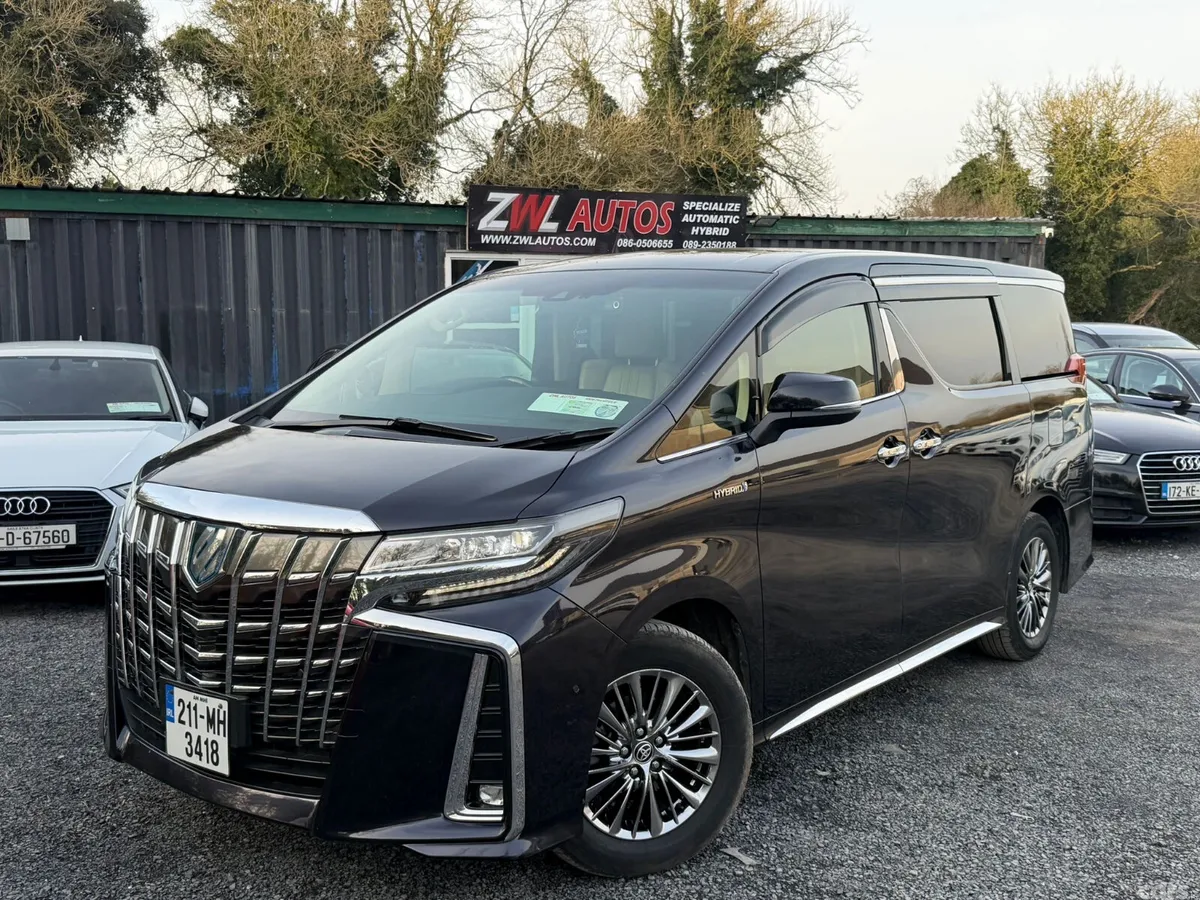 Toyota Alphard MPV, Petrol Hybrid, 2021, Black