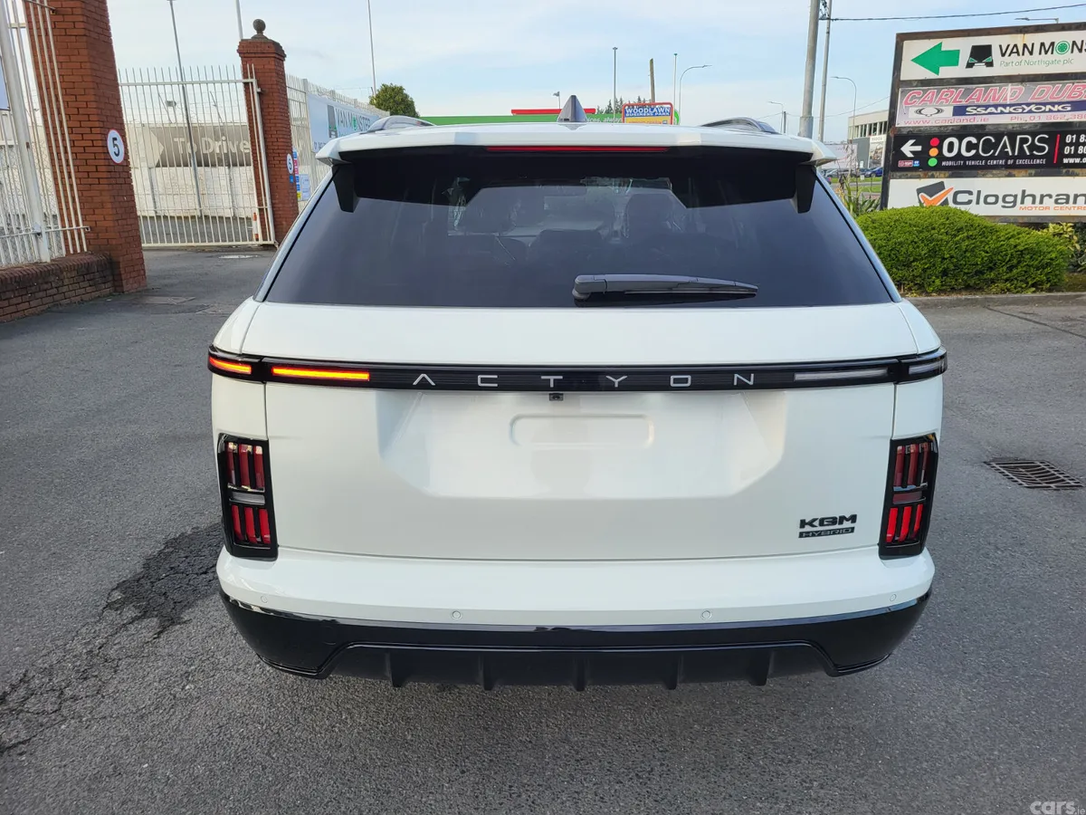 KGM Actyon SUV, Petrol Hybrid, 2026, White