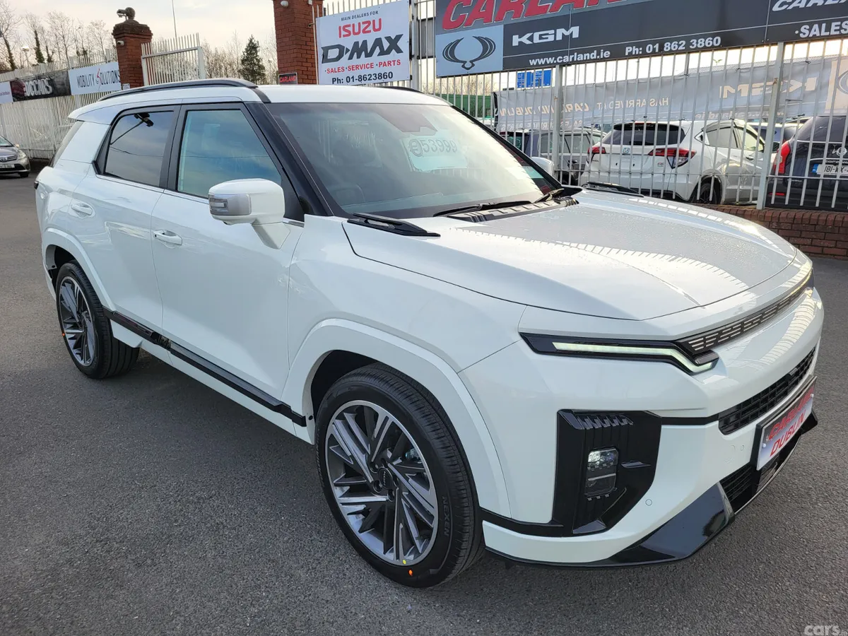 KGM Actyon SUV, Petrol Hybrid, 2026, White