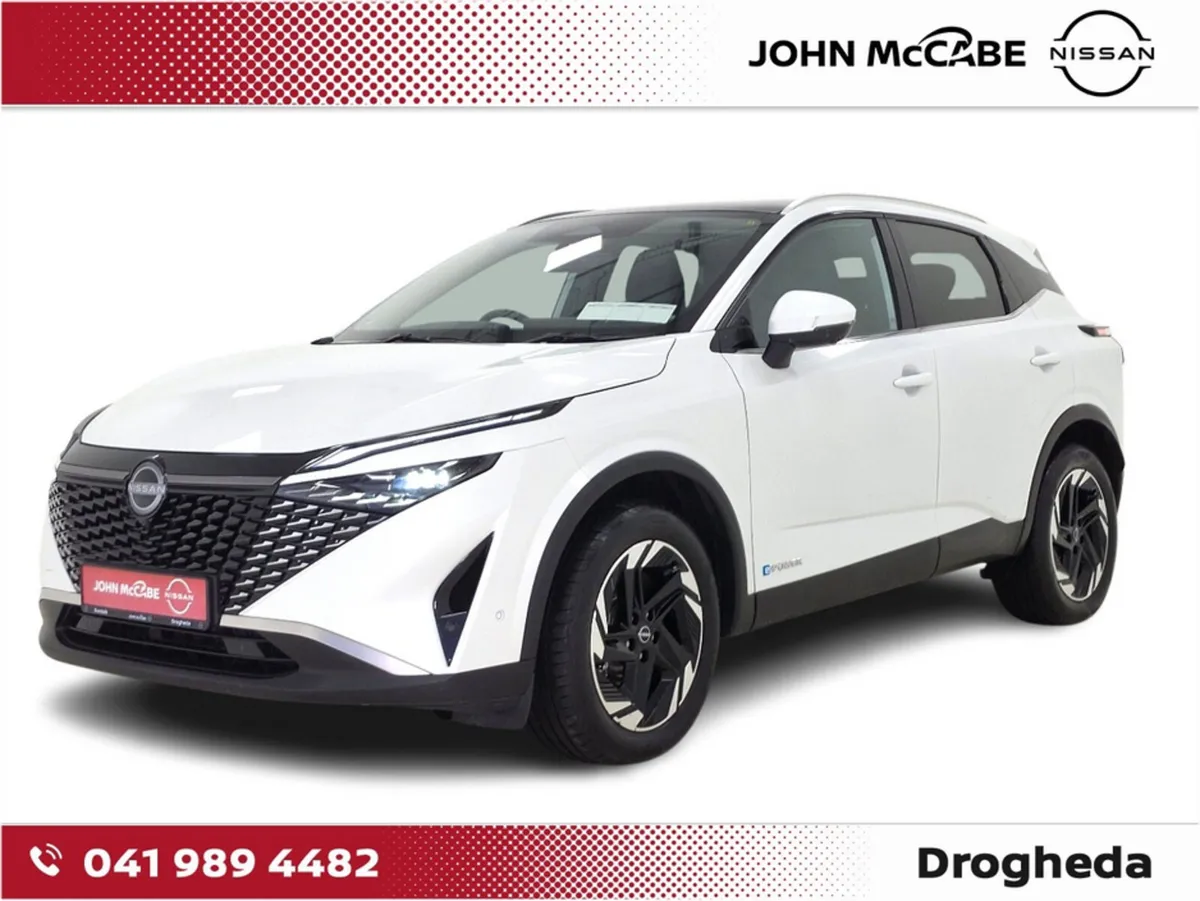 Nissan Qashqai MPV, Petrol Hybrid, 2025, White