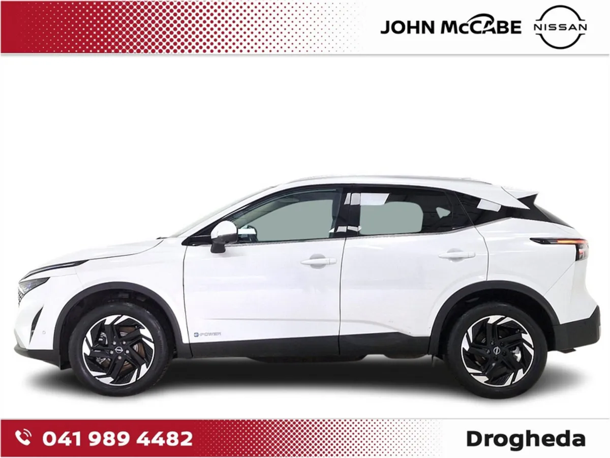 Nissan Qashqai MPV, Petrol Hybrid, 2025, White