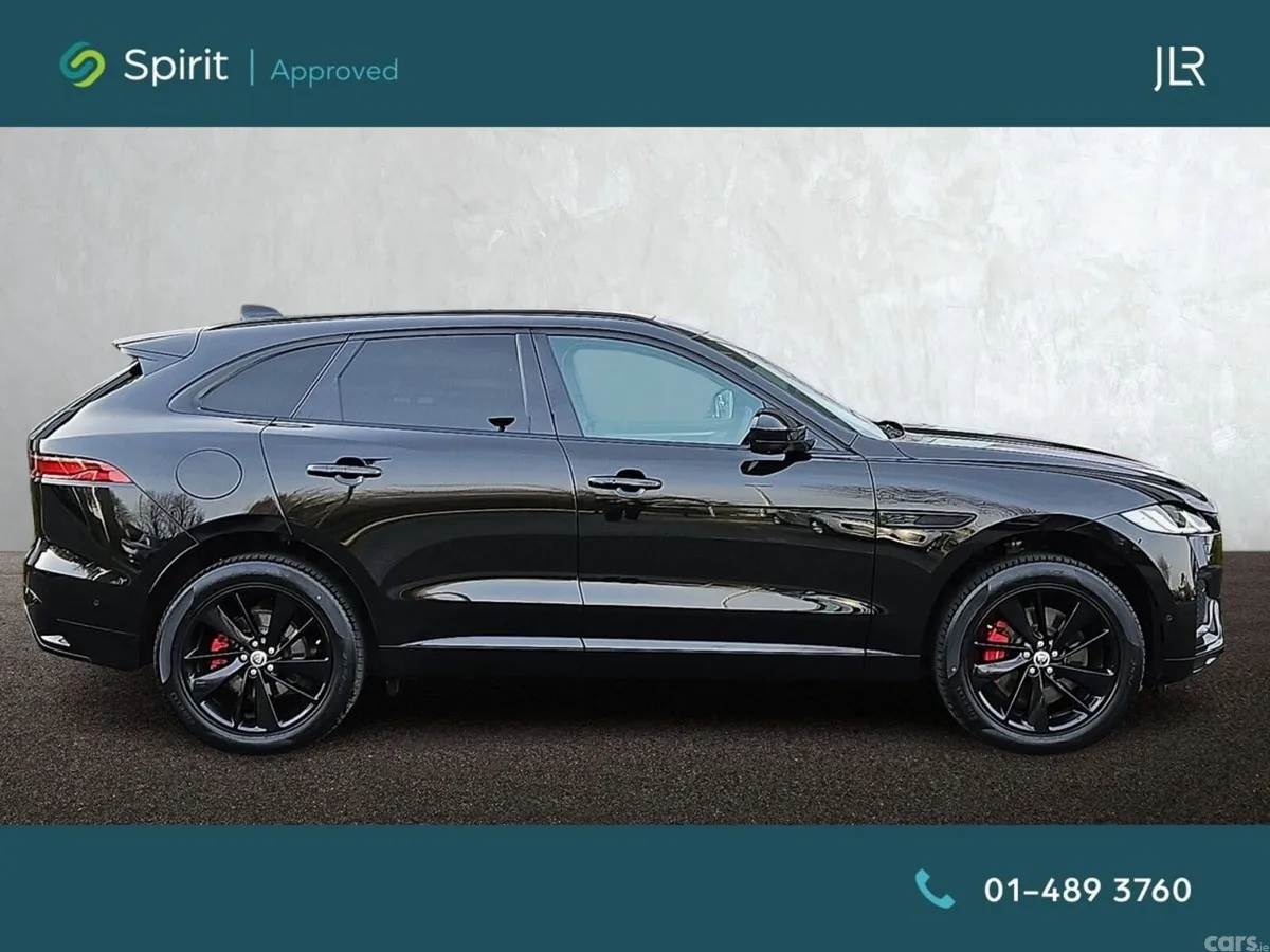 Jaguar F-Pace SUV, Petrol Hybrid, 2024, Black