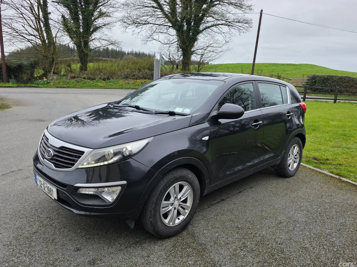 Kia Sportage SUV, Diesel, 2012, Black