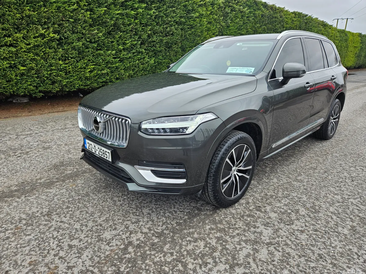 Volvo XC90 SUV, Petrol Plug-in Hybrid, 2021, Grey
