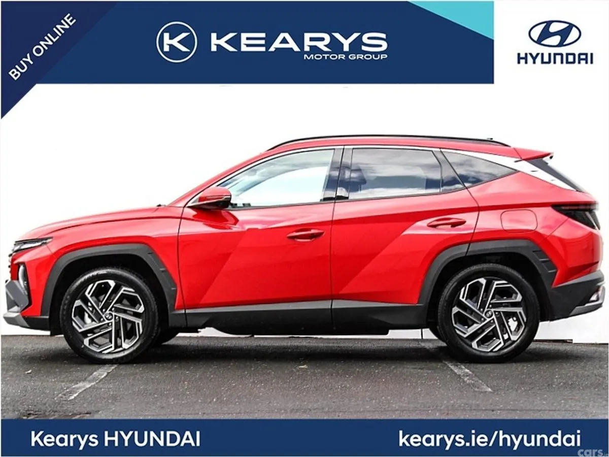 Hyundai Tucson SUV, Petrol Plug-in Hybrid, 2025, Red