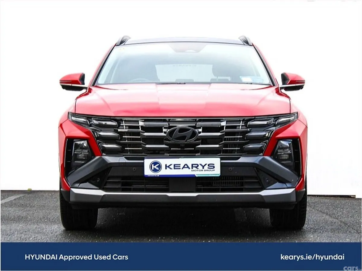 Hyundai Tucson SUV, Petrol Plug-in Hybrid, 2025, Red
