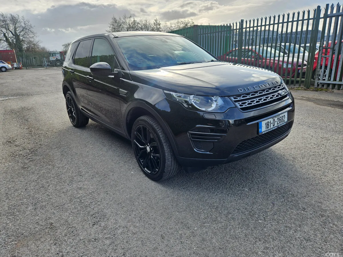Land Rover Discovery Sport SUV, Diesel, 2018, Black