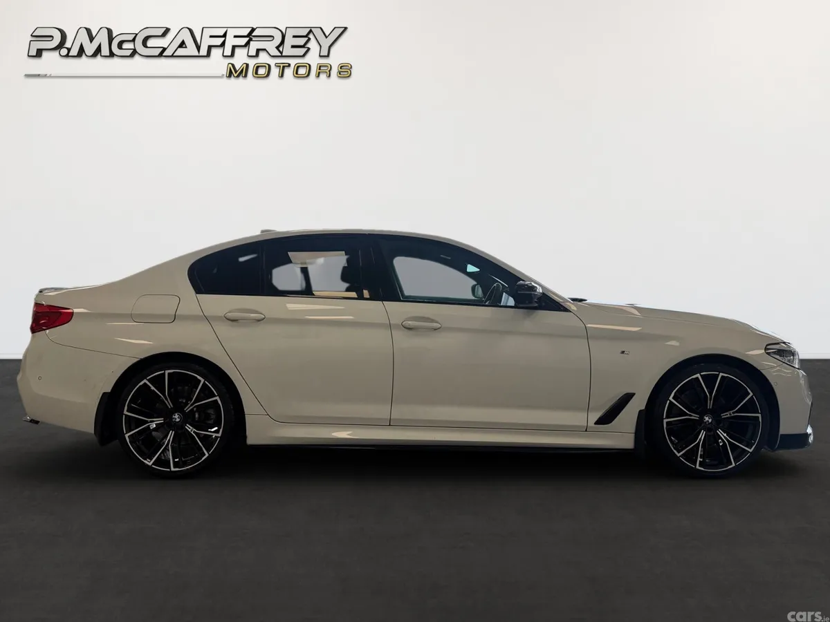 BMW 5-Series Saloon, Diesel, 2017, White