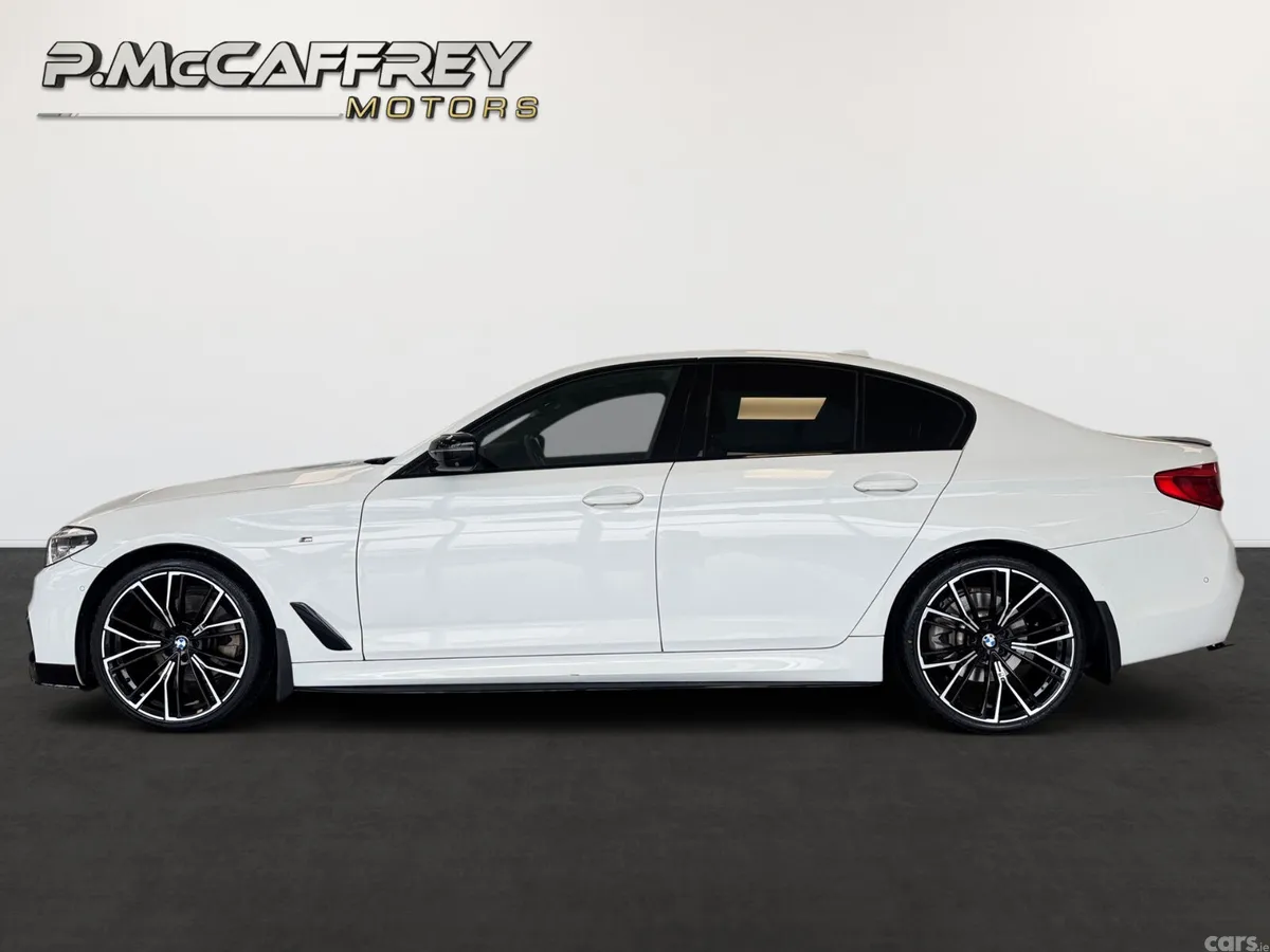 BMW 5-Series Saloon, Diesel, 2017, White